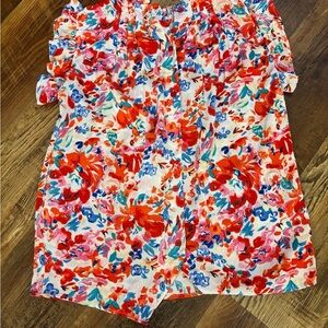 Floral Off-Shoulder Dress